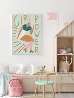 Girl Power Art Print-PRINT-Olive et Oriel-Olive et Oriel-Buy-Australian-Art-Prints-Online-with-Olive-et-Oriel-Your-Artwork-Specialists-Austrailia-Decorate-With-Coastal-Photo-Wall-Art-Prints-From-Our-Beach-House-Artwork-Collection-Fine-Poster-and-Framed-Artwork