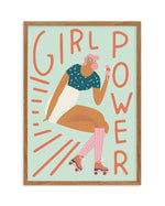 Girl Power Art Print-PRINT-Olive et Oriel-Olive et Oriel-Buy-Australian-Art-Prints-Online-with-Olive-et-Oriel-Your-Artwork-Specialists-Austrailia-Decorate-With-Coastal-Photo-Wall-Art-Prints-From-Our-Beach-House-Artwork-Collection-Fine-Poster-and-Framed-Artwork