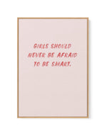 Girls Should Never | 2 Colour Options | Framed Canvas-CANVAS-You can shop wall art online with Olive et Oriel for everything from abstract art to fun kids wall art. Our beautiful modern art prints and canvas art are available from large canvas prints to wall art paintings and our proudly Australian artwork collection offers only the highest quality framed large wall art and canvas art Australia - You can buy fashion photography prints or Hampton print posters and paintings on canvas from Olive e