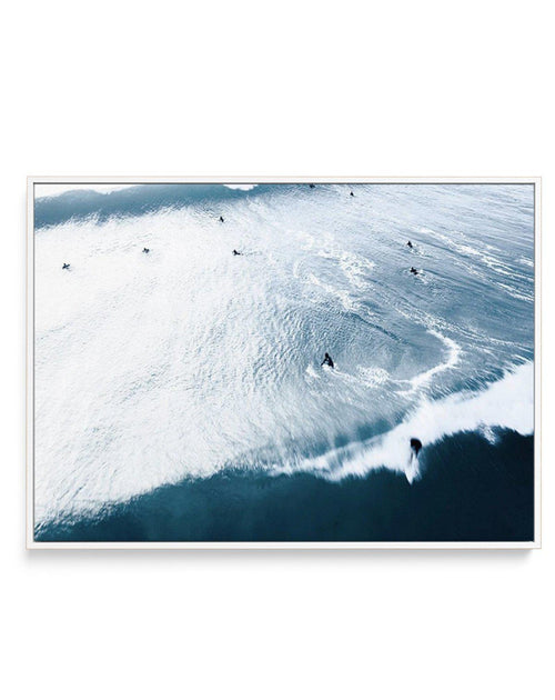 Gold Coast Surfers III | Framed Canvas-CANVAS-You can shop wall art online with Olive et Oriel for everything from abstract art to fun kids wall art. Our beautiful modern art prints and canvas art are available from large canvas prints to wall art paintings and our proudly Australian artwork collection offers only the highest quality framed large wall art and canvas art Australia - You can buy fashion photography prints or Hampton print posters and paintings on canvas from Olive et Oriel and hav