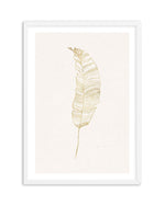 Gold Palm II Art Print-PRINT-Olive et Oriel-Olive et Oriel-A5 | 5.8" x 8.3" | 14.8 x 21cm-White-With White Border-Buy-Australian-Art-Prints-Online-with-Olive-et-Oriel-Your-Artwork-Specialists-Austrailia-Decorate-With-Coastal-Photo-Wall-Art-Prints-From-Our-Beach-House-Artwork-Collection-Fine-Poster-and-Framed-Artwork