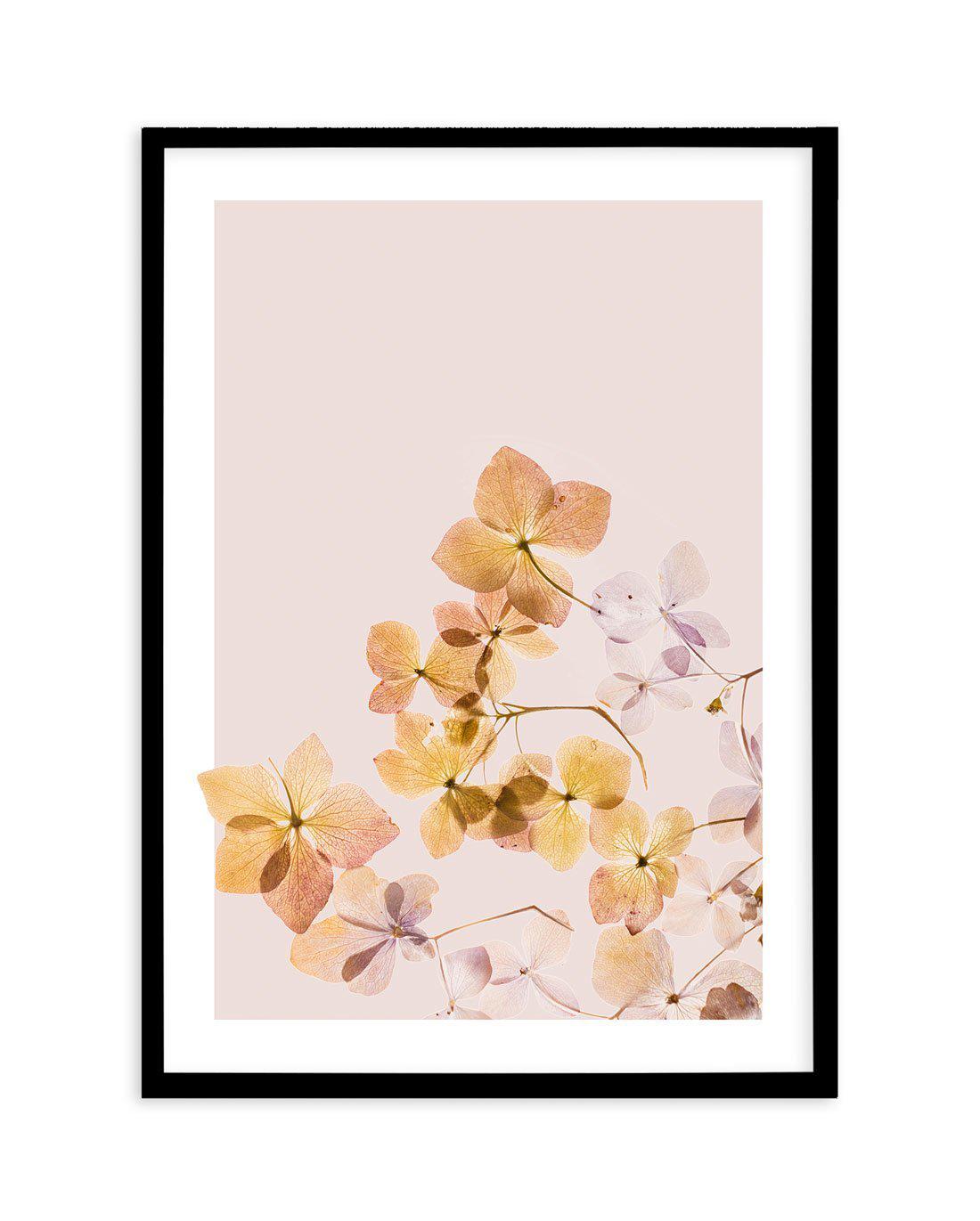 Golden Botanica | Left Art Print-PRINT-Olive et Oriel-Olive et Oriel-A5 | 5.8" x 8.3" | 14.8 x 21cm-Black-With White Border-Buy-Australian-Art-Prints-Online-with-Olive-et-Oriel-Your-Artwork-Specialists-Austrailia-Decorate-With-Coastal-Photo-Wall-Art-Prints-From-Our-Beach-House-Artwork-Collection-Fine-Poster-and-Framed-Artwork