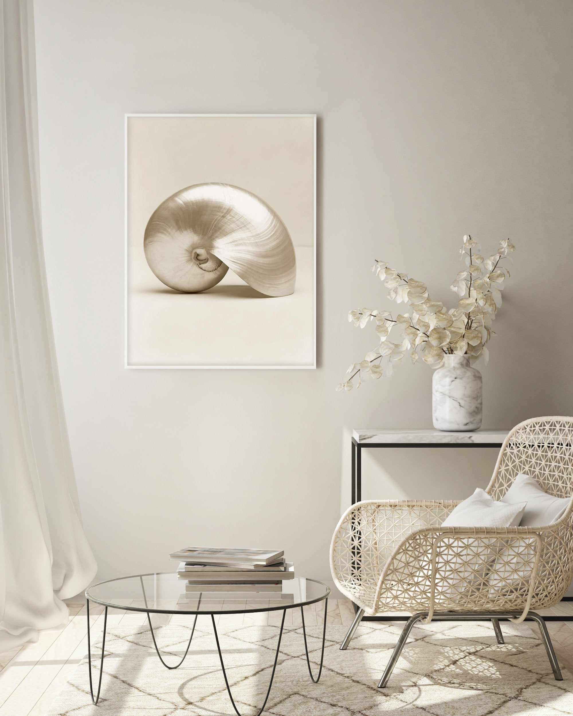 Golden Nautilus Art Print-PRINT-Olive et Oriel-Olive et Oriel-Buy-Australian-Art-Prints-Online-with-Olive-et-Oriel-Your-Artwork-Specialists-Austrailia-Decorate-With-Coastal-Photo-Wall-Art-Prints-From-Our-Beach-House-Artwork-Collection-Fine-Poster-and-Framed-Artwork