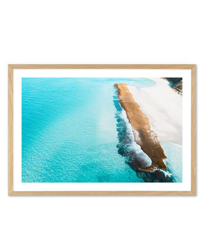 Golden Reef, Esperance Art Print-PRINT-Olive et Oriel-Olive et Oriel-A5 | 5.8" x 8.3" | 14.8 x 21cm-Oak-With White Border-Buy-Australian-Art-Prints-Online-with-Olive-et-Oriel-Your-Artwork-Specialists-Austrailia-Decorate-With-Coastal-Photo-Wall-Art-Prints-From-Our-Beach-House-Artwork-Collection-Fine-Poster-and-Framed-Artwork
