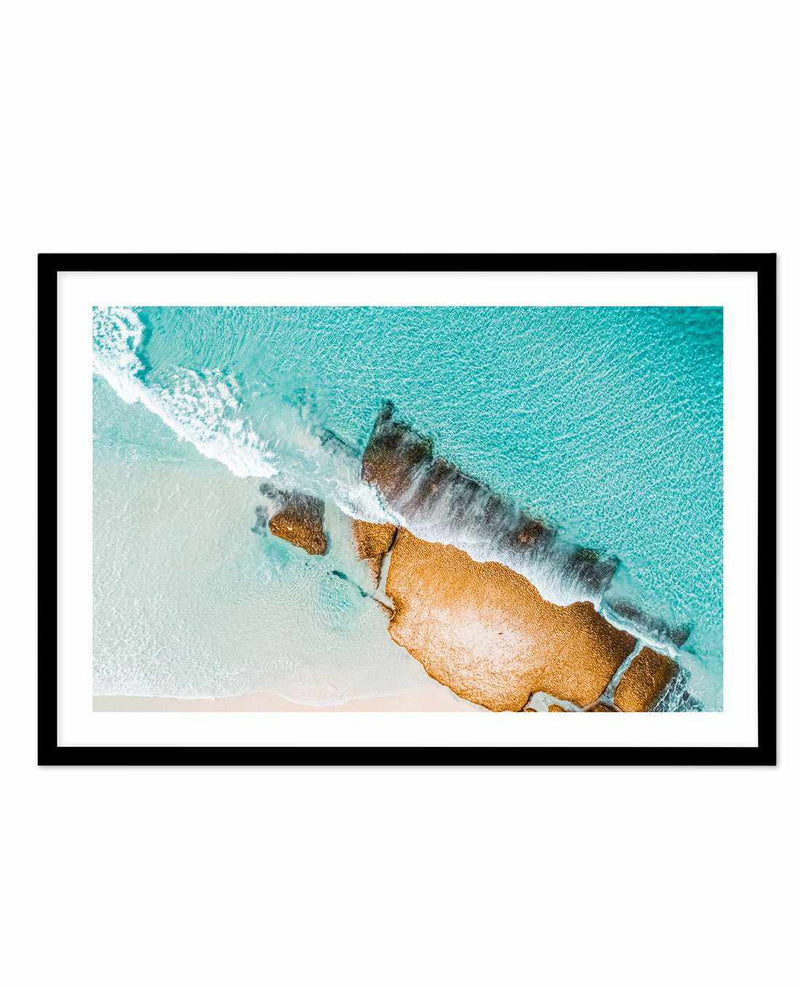 Golden Rough | Esperance Art Print-PRINT-Olive et Oriel-Olive et Oriel-A5 | 5.8" x 8.3" | 14.8 x 21cm-Black-With White Border-Buy-Australian-Art-Prints-Online-with-Olive-et-Oriel-Your-Artwork-Specialists-Austrailia-Decorate-With-Coastal-Photo-Wall-Art-Prints-From-Our-Beach-House-Artwork-Collection-Fine-Poster-and-Framed-Artwork