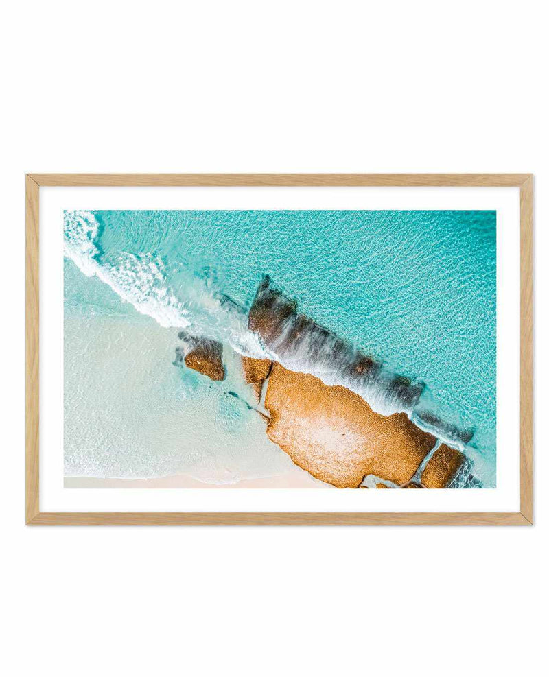 Golden Rough | Esperance Art Print-PRINT-Olive et Oriel-Olive et Oriel-A5 | 5.8" x 8.3" | 14.8 x 21cm-Oak-With White Border-Buy-Australian-Art-Prints-Online-with-Olive-et-Oriel-Your-Artwork-Specialists-Austrailia-Decorate-With-Coastal-Photo-Wall-Art-Prints-From-Our-Beach-House-Artwork-Collection-Fine-Poster-and-Framed-Artwork