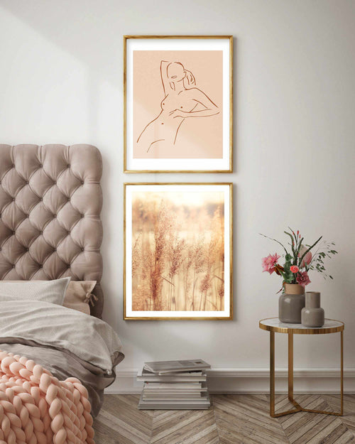 Golden Seagrass Art Print-PRINT-Olive et Oriel-Olive et Oriel-Buy-Australian-Art-Prints-Online-with-Olive-et-Oriel-Your-Artwork-Specialists-Austrailia-Decorate-With-Coastal-Photo-Wall-Art-Prints-From-Our-Beach-House-Artwork-Collection-Fine-Poster-and-Framed-Artwork