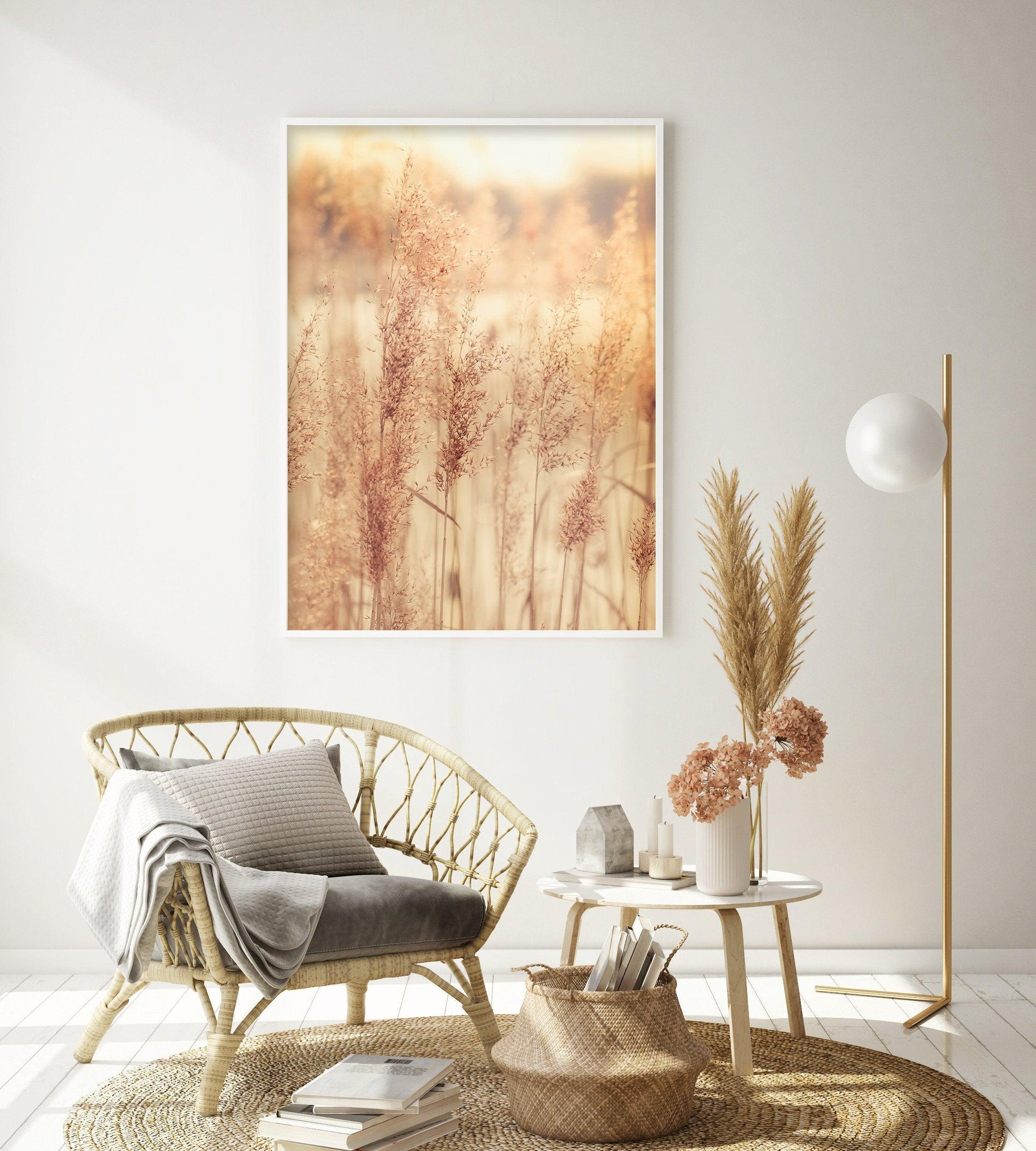 Golden Seagrass Art Print-PRINT-Olive et Oriel-Olive et Oriel-Buy-Australian-Art-Prints-Online-with-Olive-et-Oriel-Your-Artwork-Specialists-Austrailia-Decorate-With-Coastal-Photo-Wall-Art-Prints-From-Our-Beach-House-Artwork-Collection-Fine-Poster-and-Framed-Artwork