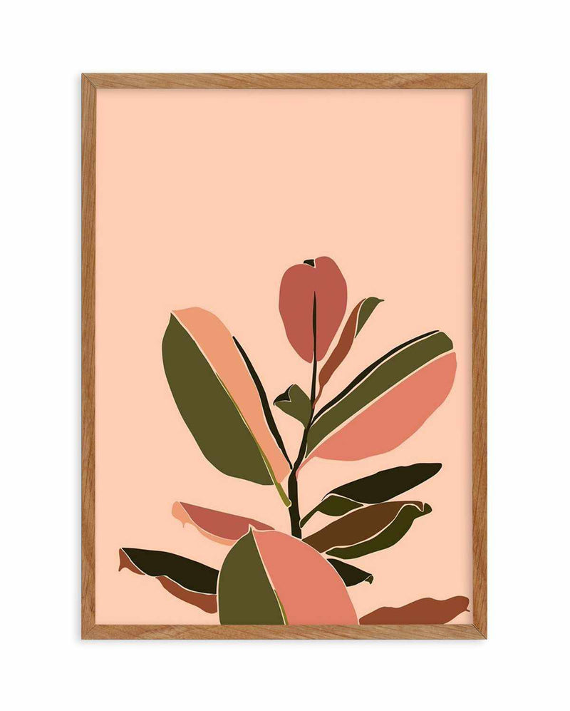 Graphic Fig Art Print-PRINT-Olive et Oriel-Olive et Oriel-50x70 cm | 19.6" x 27.5"-Walnut-With White Border-Buy-Australian-Art-Prints-Online-with-Olive-et-Oriel-Your-Artwork-Specialists-Austrailia-Decorate-With-Coastal-Photo-Wall-Art-Prints-From-Our-Beach-House-Artwork-Collection-Fine-Poster-and-Framed-Artwork
