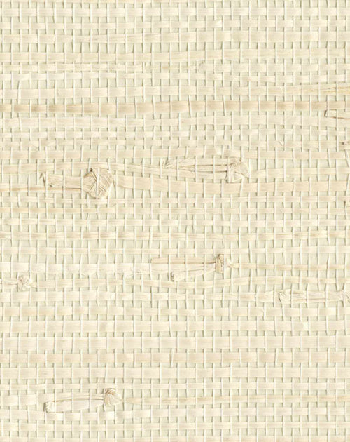 Grasscloth | Pale Wallpaper - Olive et Oriel