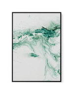 Green Abstract II | Framed Canvas-CANVAS-You can shop wall art online with Olive et Oriel for everything from abstract art to fun kids wall art. Our beautiful modern art prints and canvas art are available from large canvas prints to wall art paintings and our proudly Australian artwork collection offers only the highest quality framed large wall art and canvas art Australia - You can buy fashion photography prints or Hampton print posters and paintings on canvas from Olive et Oriel and have the