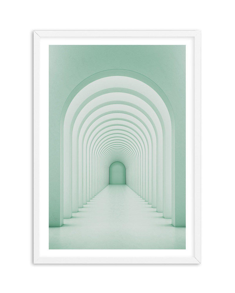 Green Arches Art Print-PRINT-Olive et Oriel-Olive et Oriel-A4 | 8.3" x 11.7" | 21 x 29.7cm-White-With White Border-Buy-Australian-Art-Prints-Online-with-Olive-et-Oriel-Your-Artwork-Specialists-Austrailia-Decorate-With-Coastal-Photo-Wall-Art-Prints-From-Our-Beach-House-Artwork-Collection-Fine-Poster-and-Framed-Artwork
