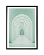 Green Arches Art Print-PRINT-Olive et Oriel-Olive et Oriel-A4 | 8.3" x 11.7" | 21 x 29.7cm-Black-With White Border-Buy-Australian-Art-Prints-Online-with-Olive-et-Oriel-Your-Artwork-Specialists-Austrailia-Decorate-With-Coastal-Photo-Wall-Art-Prints-From-Our-Beach-House-Artwork-Collection-Fine-Poster-and-Framed-Artwork