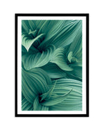 Green Leaves I Art Print-PRINT-Olive et Oriel-Olive et Oriel-A5 | 5.8" x 8.3" | 14.8 x 21cm-Black-With White Border-Buy-Australian-Art-Prints-Online-with-Olive-et-Oriel-Your-Artwork-Specialists-Austrailia-Decorate-With-Coastal-Photo-Wall-Art-Prints-From-Our-Beach-House-Artwork-Collection-Fine-Poster-and-Framed-Artwork