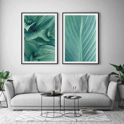 Green Leaves I Art Print-PRINT-Olive et Oriel-Olive et Oriel-Buy-Australian-Art-Prints-Online-with-Olive-et-Oriel-Your-Artwork-Specialists-Austrailia-Decorate-With-Coastal-Photo-Wall-Art-Prints-From-Our-Beach-House-Artwork-Collection-Fine-Poster-and-Framed-Artwork