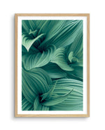 Green Leaves I Art Print-PRINT-Olive et Oriel-Olive et Oriel-A5 | 5.8" x 8.3" | 14.8 x 21cm-Oak-With White Border-Buy-Australian-Art-Prints-Online-with-Olive-et-Oriel-Your-Artwork-Specialists-Austrailia-Decorate-With-Coastal-Photo-Wall-Art-Prints-From-Our-Beach-House-Artwork-Collection-Fine-Poster-and-Framed-Artwork