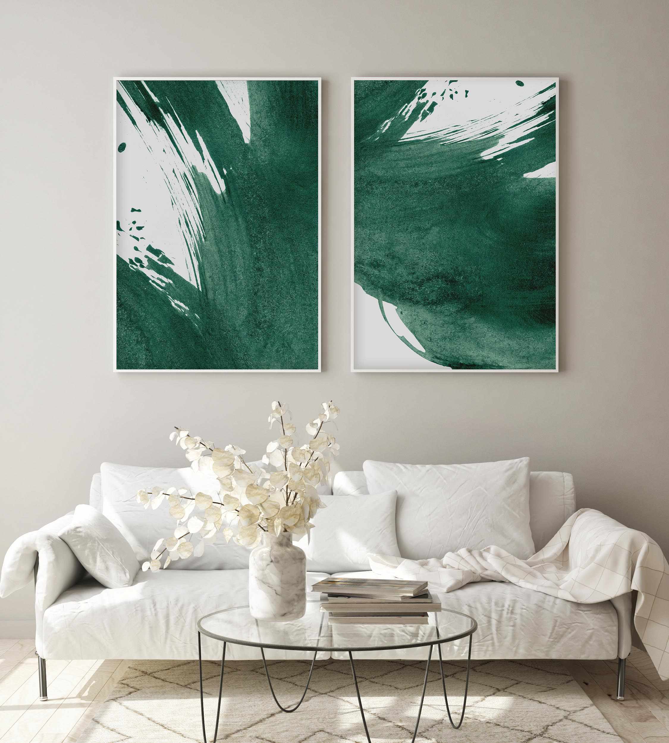 Green Paint Splash II Art Print-PRINT-Olive et Oriel-Olive et Oriel-Buy-Australian-Art-Prints-Online-with-Olive-et-Oriel-Your-Artwork-Specialists-Austrailia-Decorate-With-Coastal-Photo-Wall-Art-Prints-From-Our-Beach-House-Artwork-Collection-Fine-Poster-and-Framed-Artwork