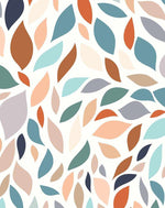 Groovy Leaves Wallpaper - Olive et Oriel
