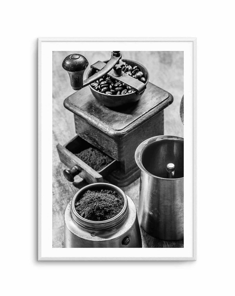 Ground Coffee Art Print-PRINT-Olive et Oriel-Olive et Oriel-A5 | 5.8" x 8.3" | 14.8 x 21cm-Unframed Art Print-With White Border-Buy-Australian-Art-Prints-Online-with-Olive-et-Oriel-Your-Artwork-Specialists-Austrailia-Decorate-With-Coastal-Photo-Wall-Art-Prints-From-Our-Beach-House-Artwork-Collection-Fine-Poster-and-Framed-Artwork