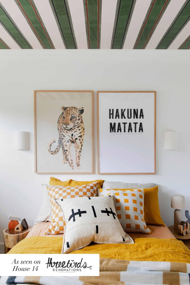 Hakuna Matata Art Print-PRINT-Olive et Oriel-Olive et Oriel-Buy-Australian-Art-Prints-Online-with-Olive-et-Oriel-Your-Artwork-Specialists-Austrailia-Decorate-With-Coastal-Photo-Wall-Art-Prints-From-Our-Beach-House-Artwork-Collection-Fine-Poster-and-Framed-Artwork