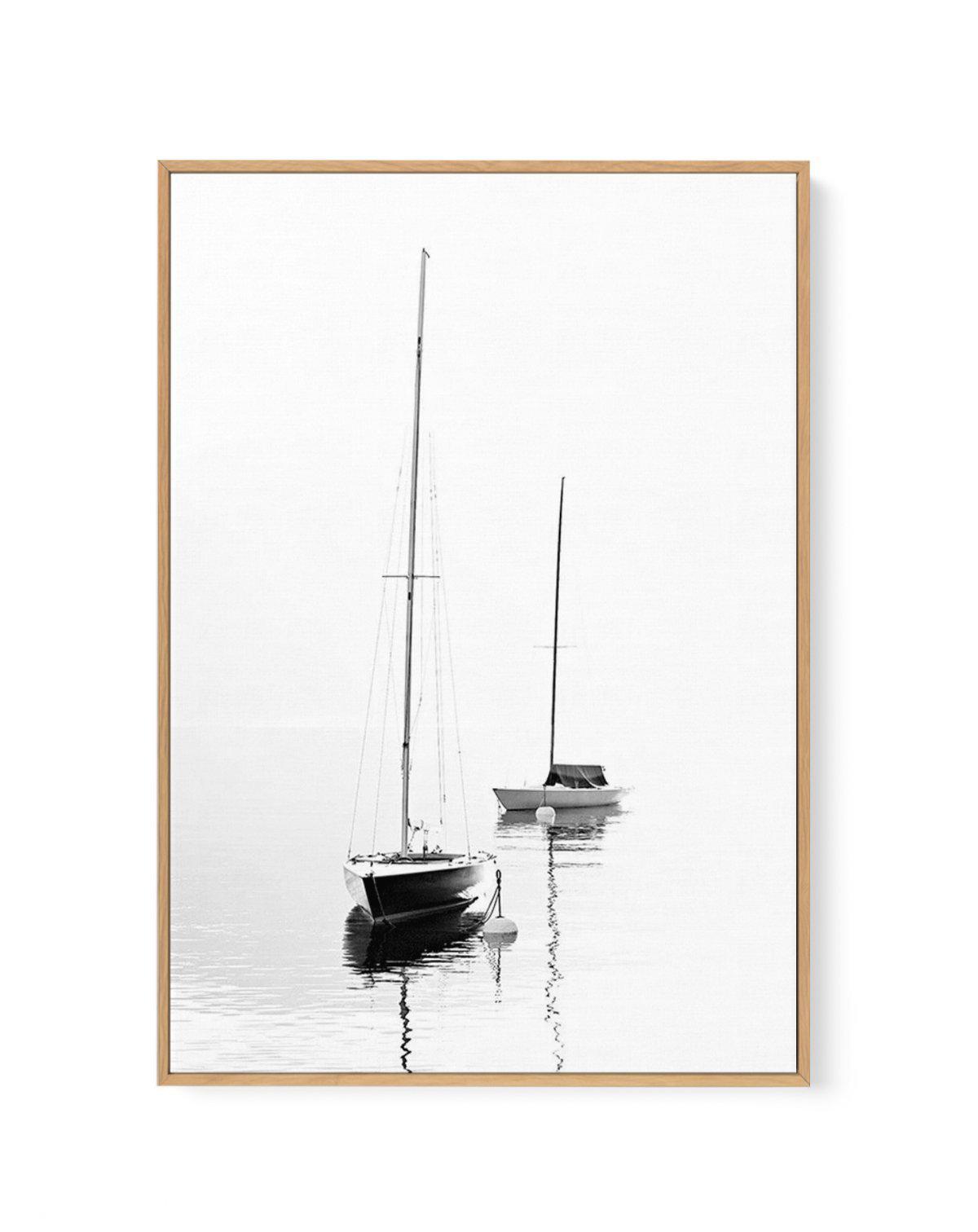 Hamptons Harbour | Framed Canvas-CANVAS-You can shop wall art online with Olive et Oriel for everything from abstract art to fun kids wall art. Our beautiful modern art prints and canvas art are available from large canvas prints to wall art paintings and our proudly Australian artwork collection offers only the highest quality framed large wall art and canvas art Australia - You can buy fashion photography prints or Hampton print posters and paintings on canvas from Olive et Oriel and have them