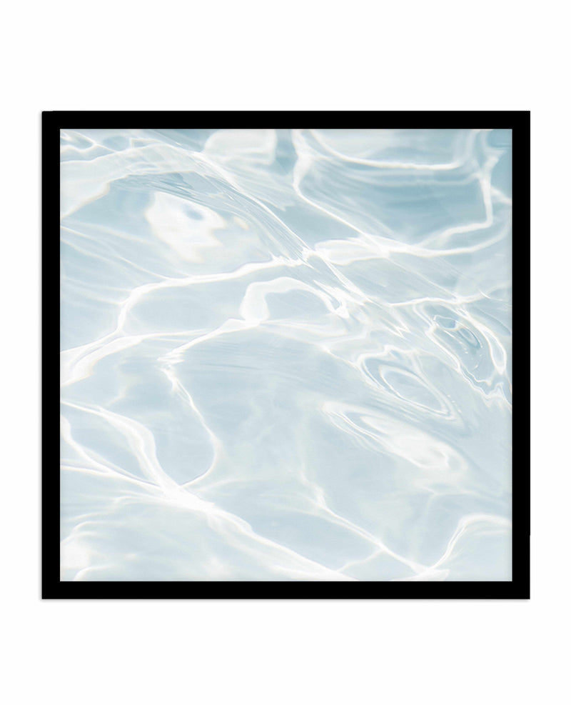 Hamptons Pool View | SQ Art Print-PRINT-Olive et Oriel-Olive et Oriel-70x70 cm | 27.5" x 27.5"-Black-With White Border-Buy-Australian-Art-Prints-Online-with-Olive-et-Oriel-Your-Artwork-Specialists-Austrailia-Decorate-With-Coastal-Photo-Wall-Art-Prints-From-Our-Beach-House-Artwork-Collection-Fine-Poster-and-Framed-Artwork