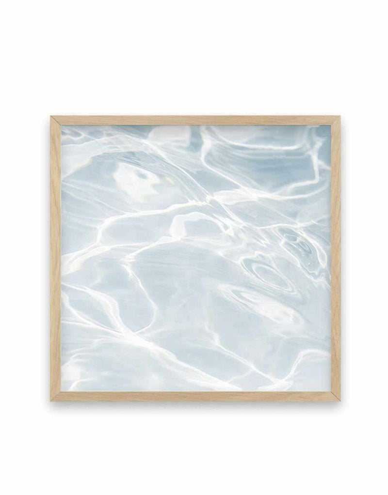 Hamptons Pool View | SQ Art Print-PRINT-Olive et Oriel-Olive et Oriel-70x70 cm | 27.5" x 27.5"-Oak-With White Border-Buy-Australian-Art-Prints-Online-with-Olive-et-Oriel-Your-Artwork-Specialists-Austrailia-Decorate-With-Coastal-Photo-Wall-Art-Prints-From-Our-Beach-House-Artwork-Collection-Fine-Poster-and-Framed-Artwork