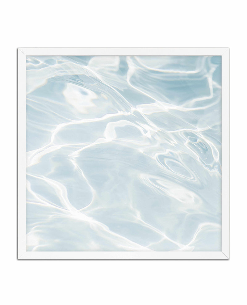 Hamptons Pool View | SQ Art Print-PRINT-Olive et Oriel-Olive et Oriel-70x70 cm | 27.5" x 27.5"-White-With White Border-Buy-Australian-Art-Prints-Online-with-Olive-et-Oriel-Your-Artwork-Specialists-Austrailia-Decorate-With-Coastal-Photo-Wall-Art-Prints-From-Our-Beach-House-Artwork-Collection-Fine-Poster-and-Framed-Artwork