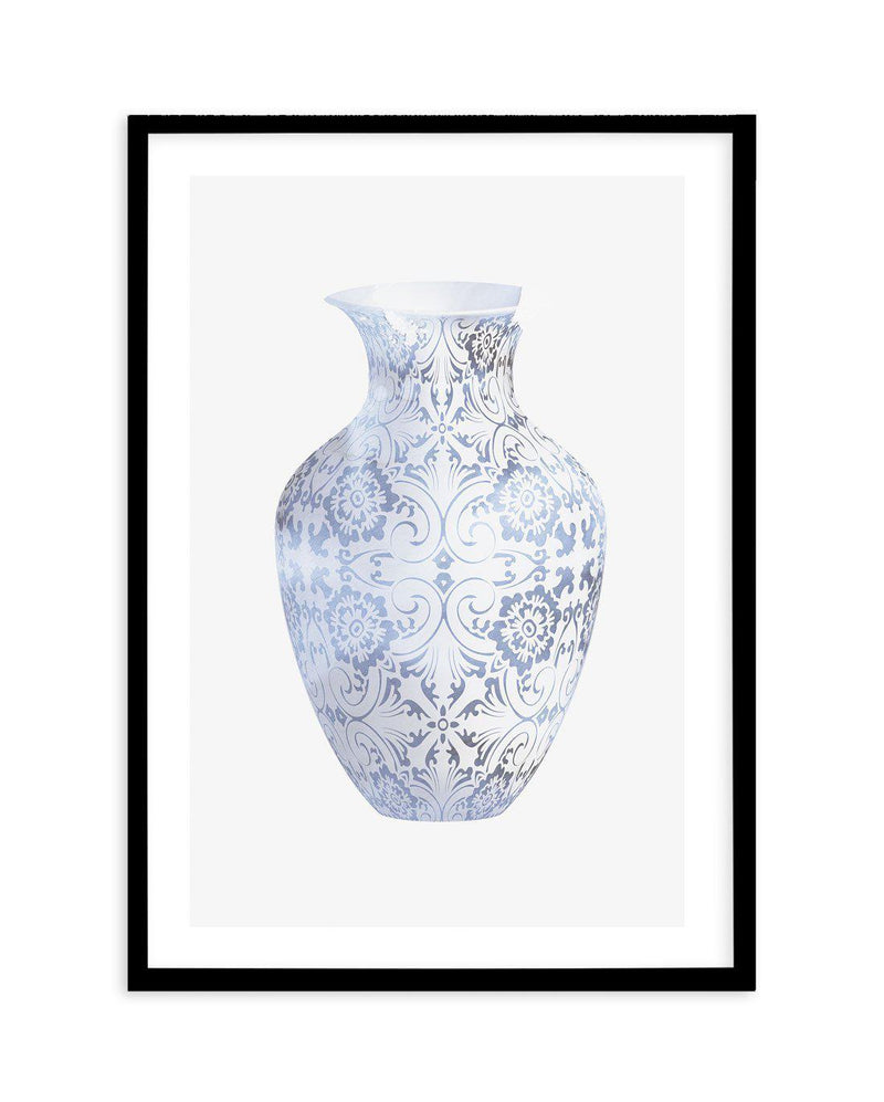 Hamptons Vase II Art Print-PRINT-Olive et Oriel-Olive et Oriel-A5 | 5.8" x 8.3" | 14.8 x 21cm-Black-With White Border-Buy-Australian-Art-Prints-Online-with-Olive-et-Oriel-Your-Artwork-Specialists-Austrailia-Decorate-With-Coastal-Photo-Wall-Art-Prints-From-Our-Beach-House-Artwork-Collection-Fine-Poster-and-Framed-Artwork