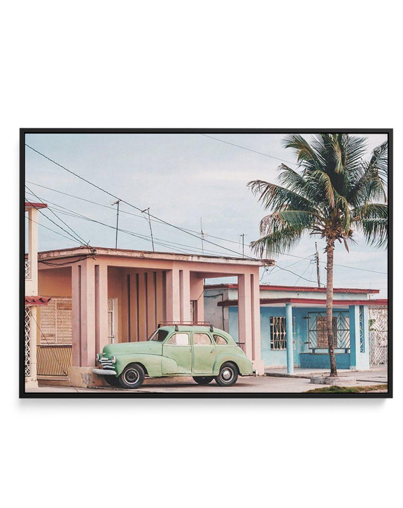 Havana Streets | Framed Canvas-CANVAS-You can shop wall art online with Olive et Oriel for everything from abstract art to fun kids wall art. Our beautiful modern art prints and canvas art are available from large canvas prints to wall art paintings and our proudly Australian artwork collection offers only the highest quality framed large wall art and canvas art Australia - You can buy fashion photography prints or Hampton print posters and paintings on canvas from Olive et Oriel and have them d