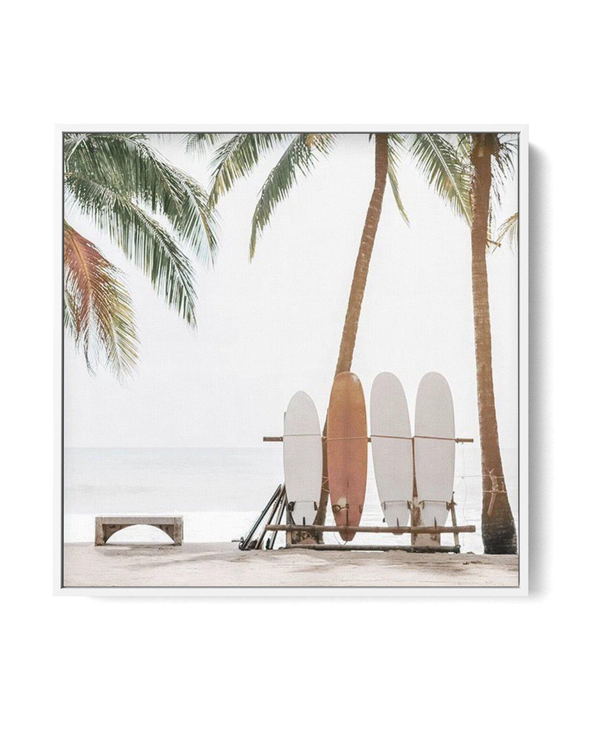 Hawaii Days SQ | Framed Canvas-CANVAS-You can shop wall art online with Olive et Oriel for everything from abstract art to fun kids wall art. Our beautiful modern art prints and canvas art are available from large canvas prints to wall art paintings and our proudly Australian artwork collection offers only the highest quality framed large wall art and canvas art Australia - You can buy fashion photography prints or Hampton print posters and paintings on canvas from Olive et Oriel and have them d