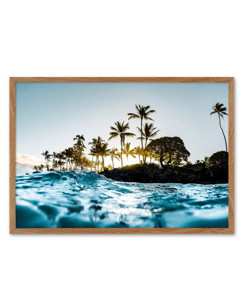 Hawaii Dreamin' Art Print-PRINT-Olive et Oriel-Olive et Oriel-50x70 cm | 19.6" x 27.5"-Walnut-With White Border-Buy-Australian-Art-Prints-Online-with-Olive-et-Oriel-Your-Artwork-Specialists-Austrailia-Decorate-With-Coastal-Photo-Wall-Art-Prints-From-Our-Beach-House-Artwork-Collection-Fine-Poster-and-Framed-Artwork