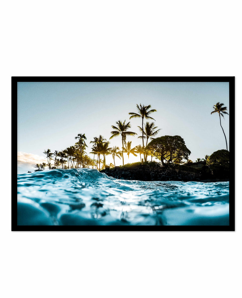 Hawaii Dreamin' Art Print-PRINT-Olive et Oriel-Olive et Oriel-A5 | 5.8" x 8.3" | 14.8 x 21cm-Black-With White Border-Buy-Australian-Art-Prints-Online-with-Olive-et-Oriel-Your-Artwork-Specialists-Austrailia-Decorate-With-Coastal-Photo-Wall-Art-Prints-From-Our-Beach-House-Artwork-Collection-Fine-Poster-and-Framed-Artwork