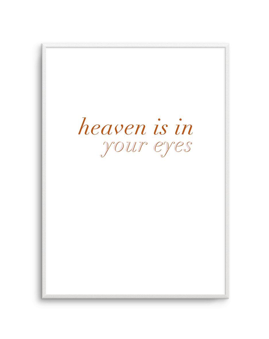 Heaven Is In Your Eyes | Golden Art Print-PRINT-Olive et Oriel-Olive et Oriel-A4 | 8.3" x 11.7" | 21 x 29.7cm-Unframed Art Print-With White Border-Buy-Australian-Art-Prints-Online-with-Olive-et-Oriel-Your-Artwork-Specialists-Austrailia-Decorate-With-Coastal-Photo-Wall-Art-Prints-From-Our-Beach-House-Artwork-Collection-Fine-Poster-and-Framed-Artwork