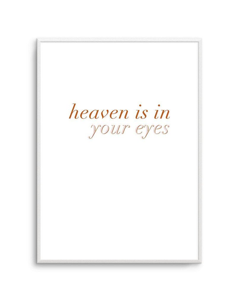 Heaven Is In Your Eyes | Golden Art Print-PRINT-Olive et Oriel-Olive et Oriel-A4 | 8.3" x 11.7" | 21 x 29.7cm-Unframed Art Print-With White Border-Buy-Australian-Art-Prints-Online-with-Olive-et-Oriel-Your-Artwork-Specialists-Austrailia-Decorate-With-Coastal-Photo-Wall-Art-Prints-From-Our-Beach-House-Artwork-Collection-Fine-Poster-and-Framed-Artwork