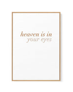 Heaven Is In Your Eyes | Golden | Framed Canvas-CANVAS-You can shop wall art online with Olive et Oriel for everything from abstract art to fun kids wall art. Our beautiful modern art prints and canvas art are available from large canvas prints to wall art paintings and our proudly Australian artwork collection offers only the highest quality framed large wall art and canvas art Australia - You can buy fashion photography prints or Hampton print posters and paintings on canvas from Olive et Orie