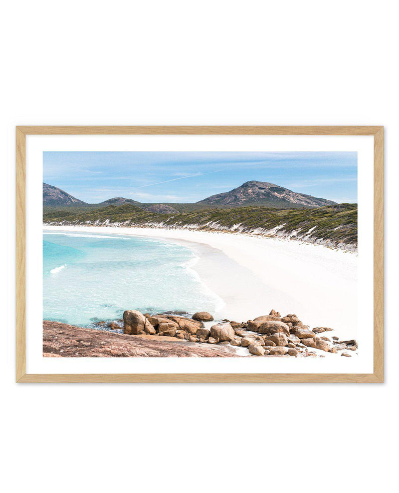 Hellfire Bay II | LS Art Print-PRINT-Olive et Oriel-Olive et Oriel-A5 | 5.8" x 8.3" | 14.8 x 21cm-Oak-With White Border-Buy-Australian-Art-Prints-Online-with-Olive-et-Oriel-Your-Artwork-Specialists-Austrailia-Decorate-With-Coastal-Photo-Wall-Art-Prints-From-Our-Beach-House-Artwork-Collection-Fine-Poster-and-Framed-Artwork
