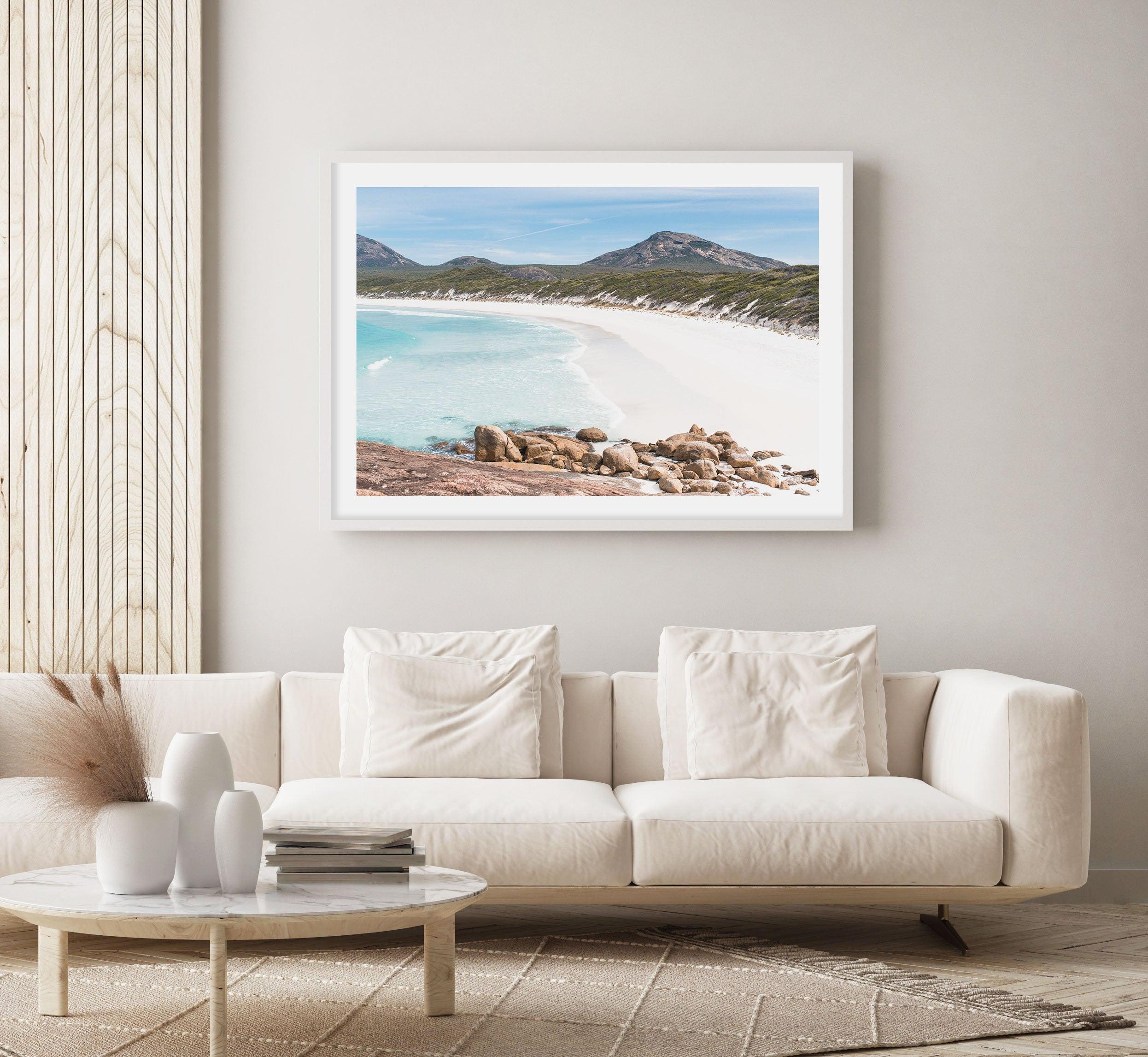 Hellfire Bay II | LS Art Print-PRINT-Olive et Oriel-Olive et Oriel-Buy-Australian-Art-Prints-Online-with-Olive-et-Oriel-Your-Artwork-Specialists-Austrailia-Decorate-With-Coastal-Photo-Wall-Art-Prints-From-Our-Beach-House-Artwork-Collection-Fine-Poster-and-Framed-Artwork