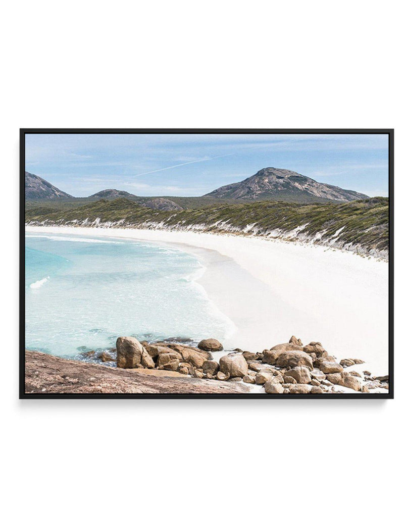 Hellfire Bay II | LS | Framed Canvas-CANVAS-You can shop wall art online with Olive et Oriel for everything from abstract art to fun kids wall art. Our beautiful modern art prints and canvas art are available from large canvas prints to wall art paintings and our proudly Australian artwork collection offers only the highest quality framed large wall art and canvas art Australia - You can buy fashion photography prints or Hampton print posters and paintings on canvas from Olive et Oriel and have 