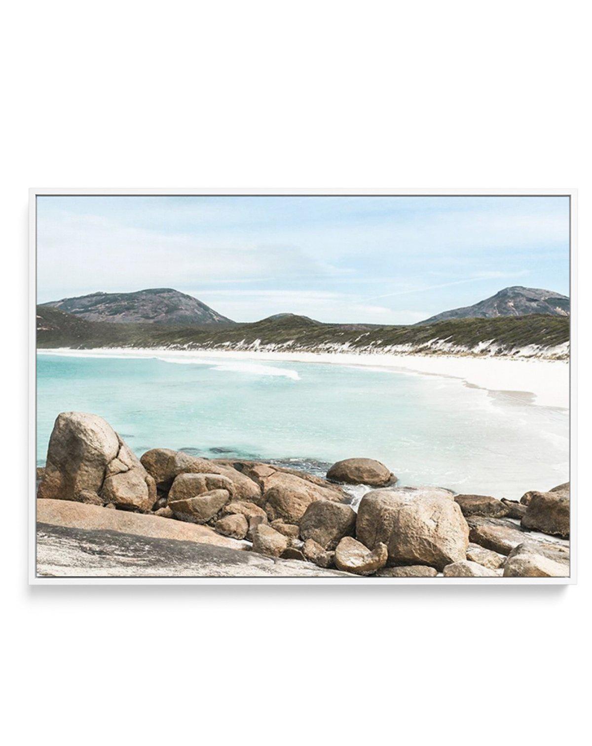 Hellfire Bay | LS | Framed Canvas-CANVAS-You can shop wall art online with Olive et Oriel for everything from abstract art to fun kids wall art. Our beautiful modern art prints and canvas art are available from large canvas prints to wall art paintings and our proudly Australian artwork collection offers only the highest quality framed large wall art and canvas art Australia - You can buy fashion photography prints or Hampton print posters and paintings on canvas from Olive et Oriel and have the