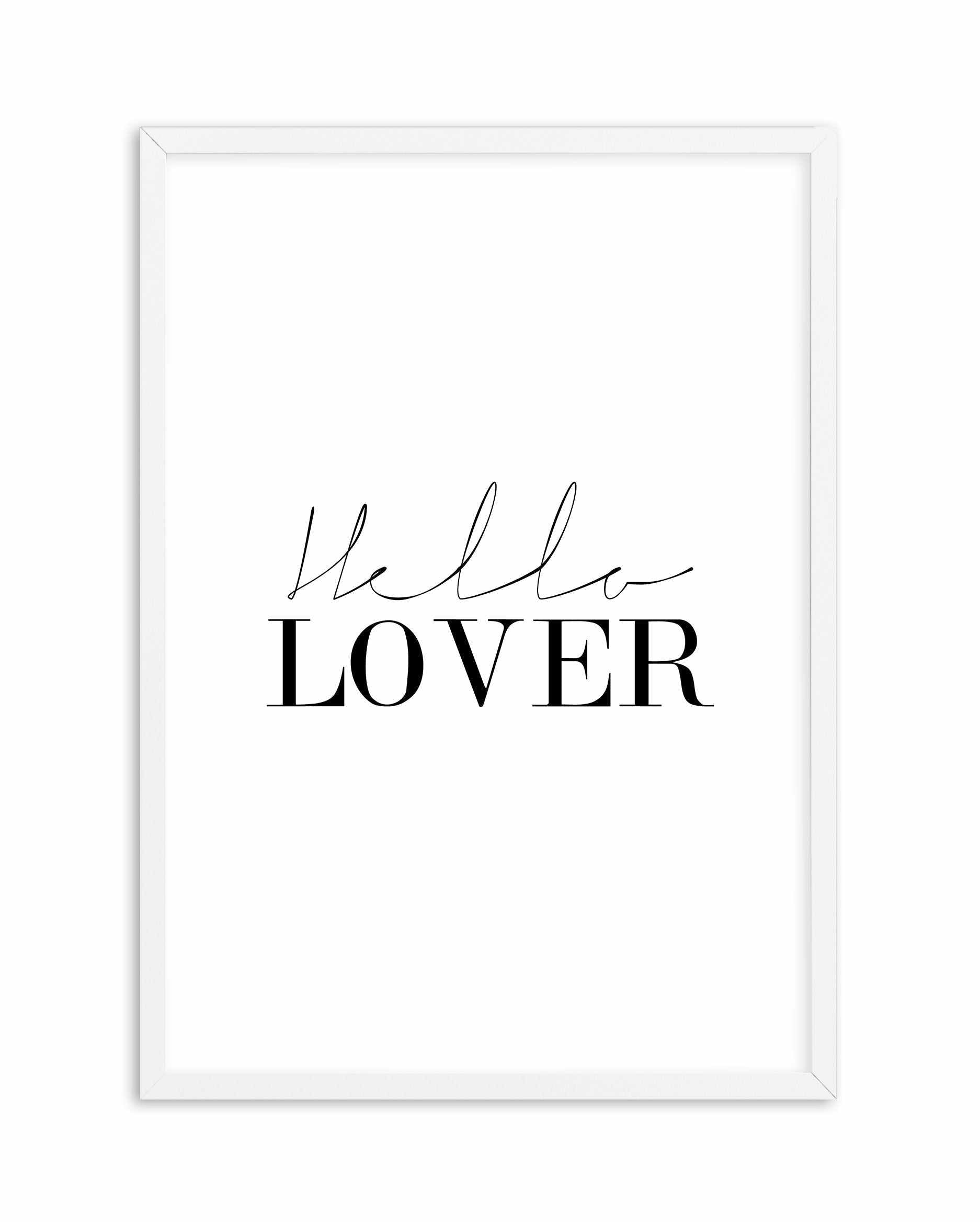 Hello Lover | PT Art Print-PRINT-Olive et Oriel-Olive et Oriel-A5 | 5.8" x 8.3" | 14.8 x 21cm-White-With White Border-Buy-Australian-Art-Prints-Online-with-Olive-et-Oriel-Your-Artwork-Specialists-Austrailia-Decorate-With-Coastal-Photo-Wall-Art-Prints-From-Our-Beach-House-Artwork-Collection-Fine-Poster-and-Framed-Artwork