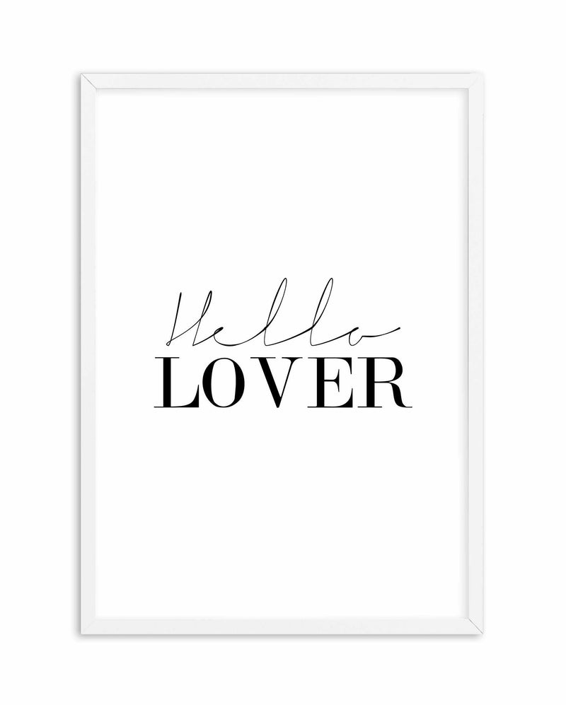 Hello Lover | PT Art Print-PRINT-Olive et Oriel-Olive et Oriel-A5 | 5.8" x 8.3" | 14.8 x 21cm-White-With White Border-Buy-Australian-Art-Prints-Online-with-Olive-et-Oriel-Your-Artwork-Specialists-Austrailia-Decorate-With-Coastal-Photo-Wall-Art-Prints-From-Our-Beach-House-Artwork-Collection-Fine-Poster-and-Framed-Artwork