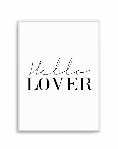 Hello Lover | PT Art Print-PRINT-Olive et Oriel-Olive et Oriel-A5 | 5.8" x 8.3" | 14.8 x 21cm-Unframed Art Print-With White Border-Buy-Australian-Art-Prints-Online-with-Olive-et-Oriel-Your-Artwork-Specialists-Austrailia-Decorate-With-Coastal-Photo-Wall-Art-Prints-From-Our-Beach-House-Artwork-Collection-Fine-Poster-and-Framed-Artwork