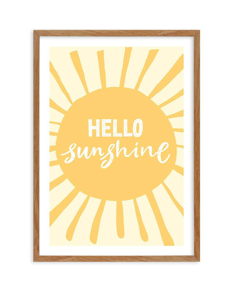 Hello Sunshine Art Print-PRINT-Olive et Oriel-Olive et Oriel-Buy-Australian-Art-Prints-Online-with-Olive-et-Oriel-Your-Artwork-Specialists-Austrailia-Decorate-With-Coastal-Photo-Wall-Art-Prints-From-Our-Beach-House-Artwork-Collection-Fine-Poster-and-Framed-Artwork