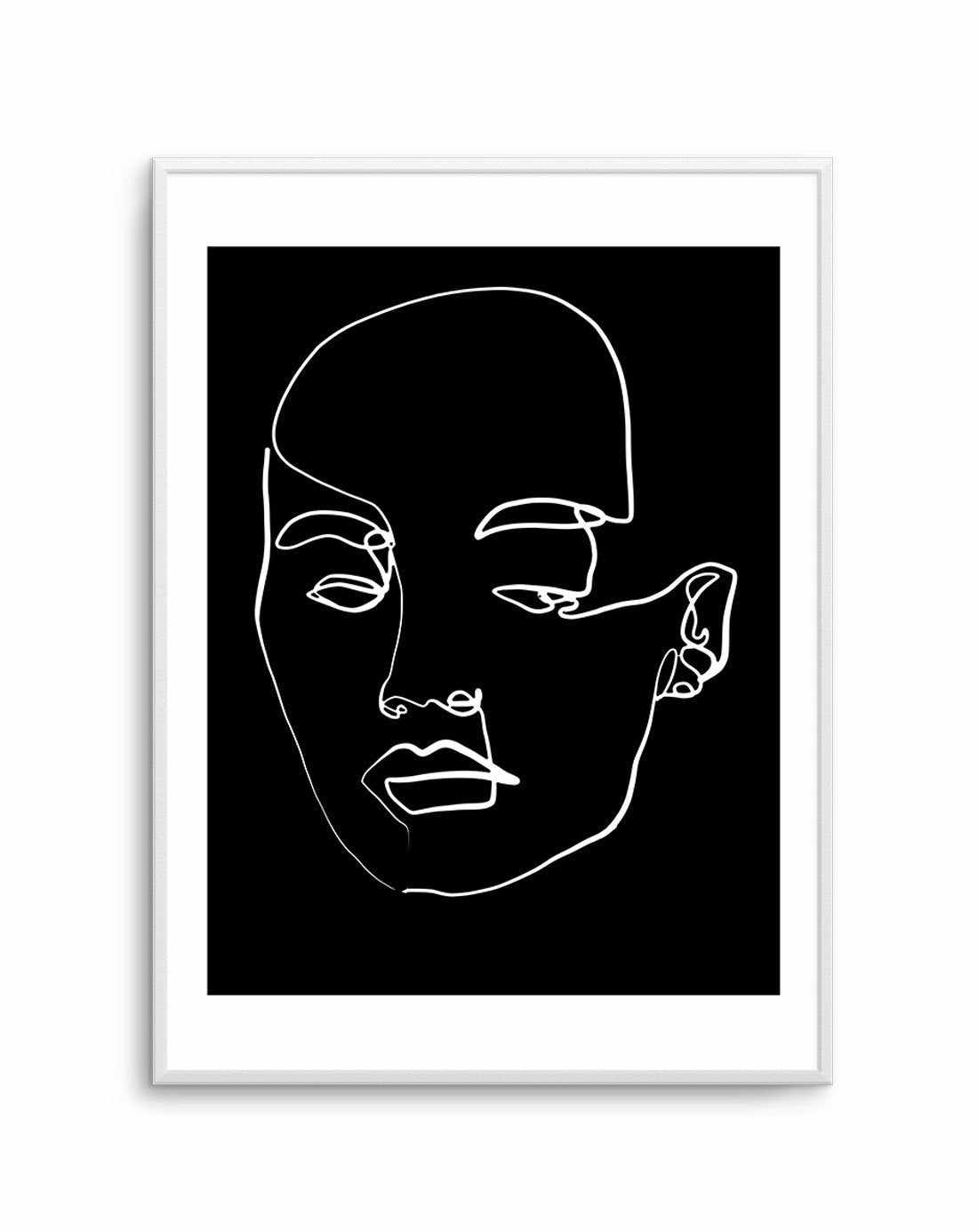 Her Contours I | B&W Art Print-PRINT-Olive et Oriel-Olive et Oriel-A4 | 8.3" x 11.7" | 21 x 29.7cm-Unframed Art Print-With White Border-Buy-Australian-Art-Prints-Online-with-Olive-et-Oriel-Your-Artwork-Specialists-Austrailia-Decorate-With-Coastal-Photo-Wall-Art-Prints-From-Our-Beach-House-Artwork-Collection-Fine-Poster-and-Framed-Artwork