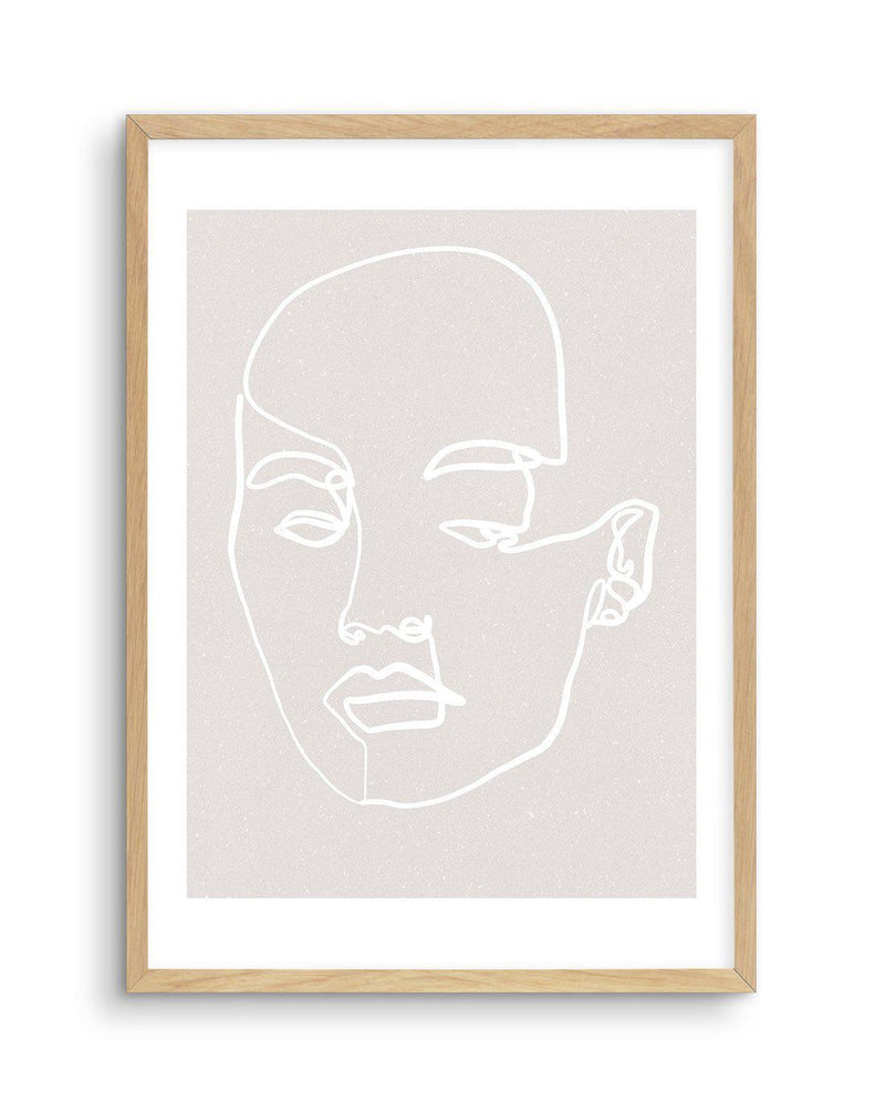 Her Contours I | Stone Art Print-PRINT-Olive et Oriel-Olive et Oriel-A4 | 8.3" x 11.7" | 21 x 29.7cm-Oak-With White Border-Buy-Australian-Art-Prints-Online-with-Olive-et-Oriel-Your-Artwork-Specialists-Austrailia-Decorate-With-Coastal-Photo-Wall-Art-Prints-From-Our-Beach-House-Artwork-Collection-Fine-Poster-and-Framed-Artwork