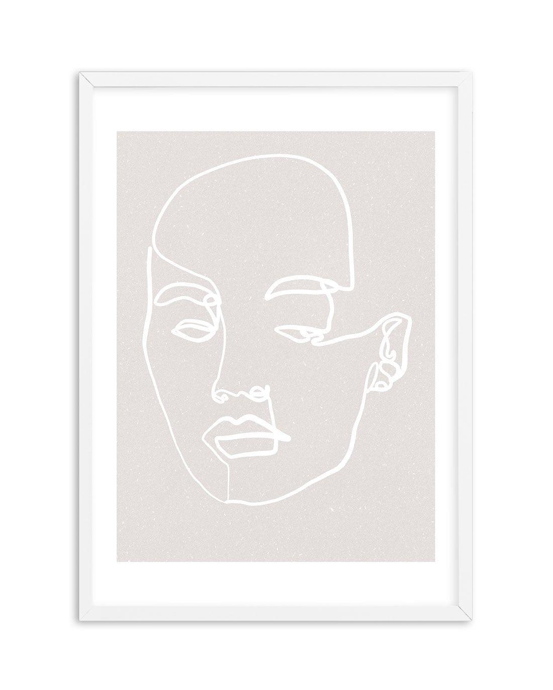 Her Contours I | Stone Art Print-PRINT-Olive et Oriel-Olive et Oriel-A4 | 8.3" x 11.7" | 21 x 29.7cm-White-With White Border-Buy-Australian-Art-Prints-Online-with-Olive-et-Oriel-Your-Artwork-Specialists-Austrailia-Decorate-With-Coastal-Photo-Wall-Art-Prints-From-Our-Beach-House-Artwork-Collection-Fine-Poster-and-Framed-Artwork