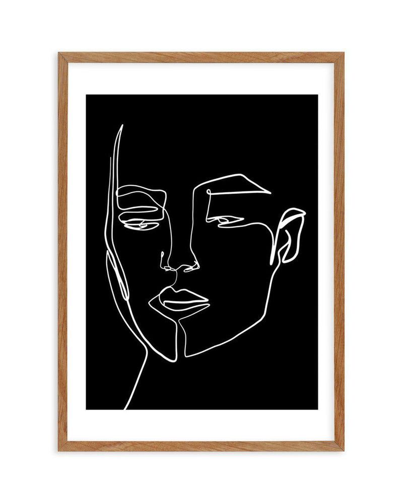Her Contours II | B&W Art Print-PRINT-Olive et Oriel-Olive et Oriel-50x70 cm | 19.6" x 27.5"-Walnut-With White Border-Buy-Australian-Art-Prints-Online-with-Olive-et-Oriel-Your-Artwork-Specialists-Austrailia-Decorate-With-Coastal-Photo-Wall-Art-Prints-From-Our-Beach-House-Artwork-Collection-Fine-Poster-and-Framed-Artwork