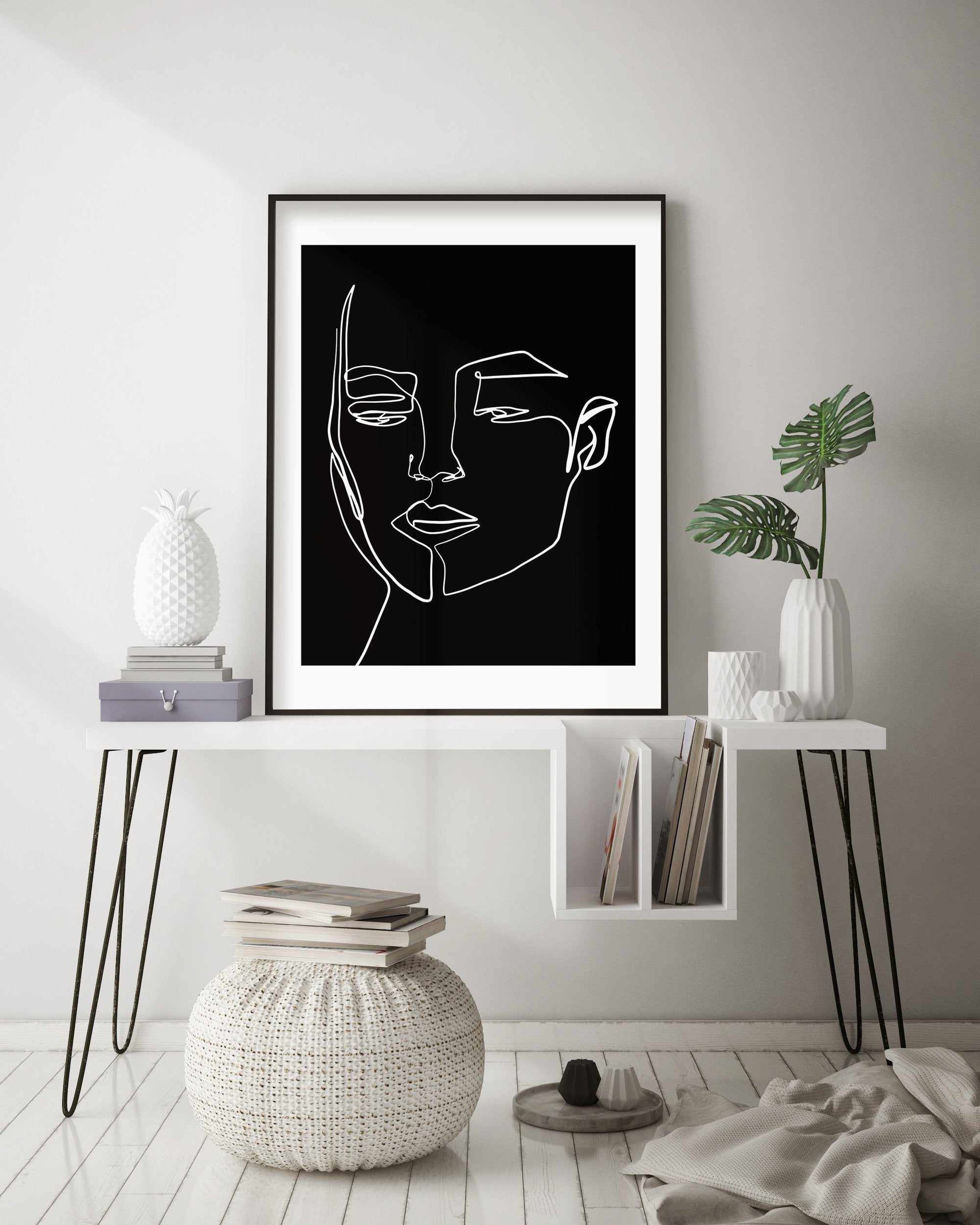 Her Contours II | B&W Art Print-PRINT-Olive et Oriel-Olive et Oriel-Buy-Australian-Art-Prints-Online-with-Olive-et-Oriel-Your-Artwork-Specialists-Austrailia-Decorate-With-Coastal-Photo-Wall-Art-Prints-From-Our-Beach-House-Artwork-Collection-Fine-Poster-and-Framed-Artwork