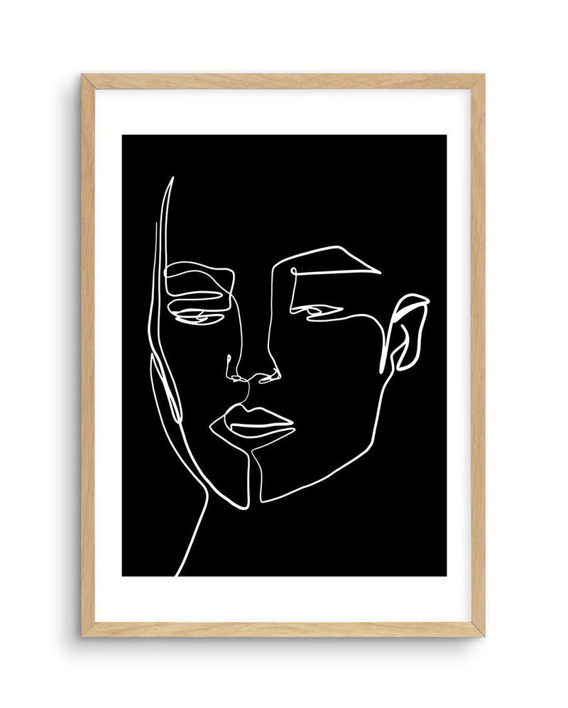 Her Contours II | B&W Art Print-PRINT-Olive et Oriel-Olive et Oriel-A4 | 8.3" x 11.7" | 21 x 29.7cm-Oak-With White Border-Buy-Australian-Art-Prints-Online-with-Olive-et-Oriel-Your-Artwork-Specialists-Austrailia-Decorate-With-Coastal-Photo-Wall-Art-Prints-From-Our-Beach-House-Artwork-Collection-Fine-Poster-and-Framed-Artwork